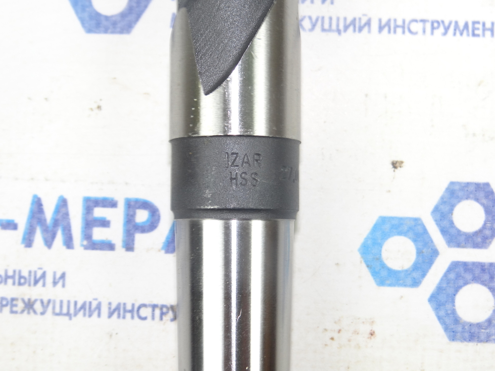 Сверло по металлу с к/х DIN345N Ref. 1110 27мм К/М 3 HSS IZAR Арт. 14690
