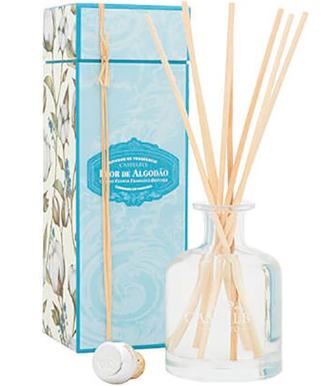 Цветы хлопка, ароматический диффузор Cotton Flower, Castelbel Porto