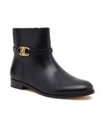 Кожаные ботильоны LAUREN RALPH LAUREN - черный(802912273)