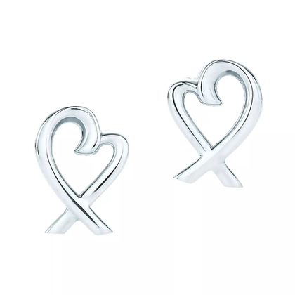 Серьги из серебра 925 , Tiffany💝 Любящее сердце. Paloma Picasso. В наличии