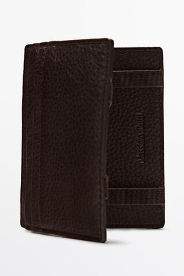 Massimo Dutti Кошелек «magic» из кожи наппа, коричневый