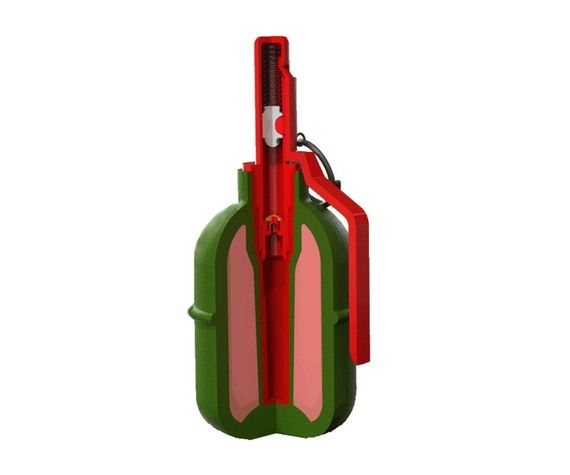 Граната учебная RAG RGD-6S (условно-осколочная)