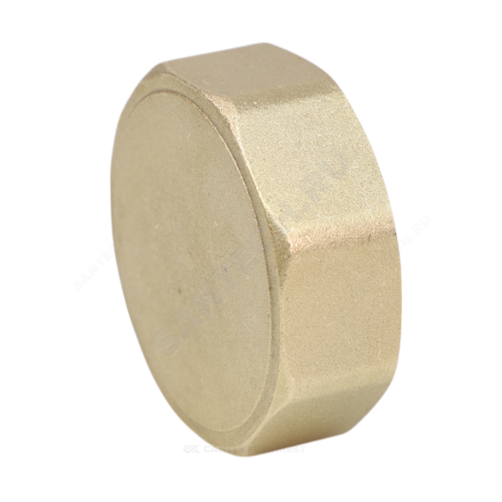 Заглушка латунь Ду 32 (1 1/4") ВР VALFEX VF.590.L.114