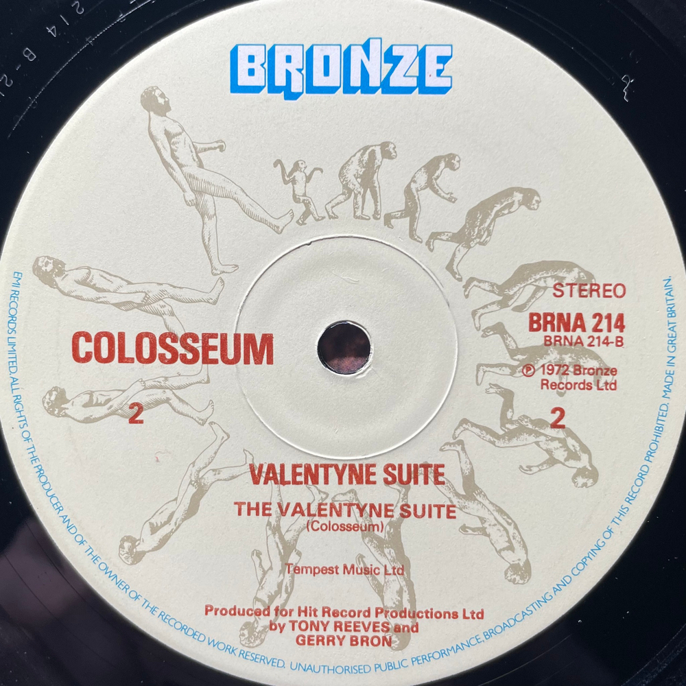 Colosseum ‎– Valentyne Suite (Англия)