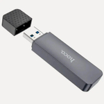 Карт-ридер Hoco HB45 (USB 3.0/карты TF, SD) серый  2в1 скорость передачи  5Gbps