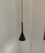 Pendant design lamp Aplomb by Foscarini (Black)