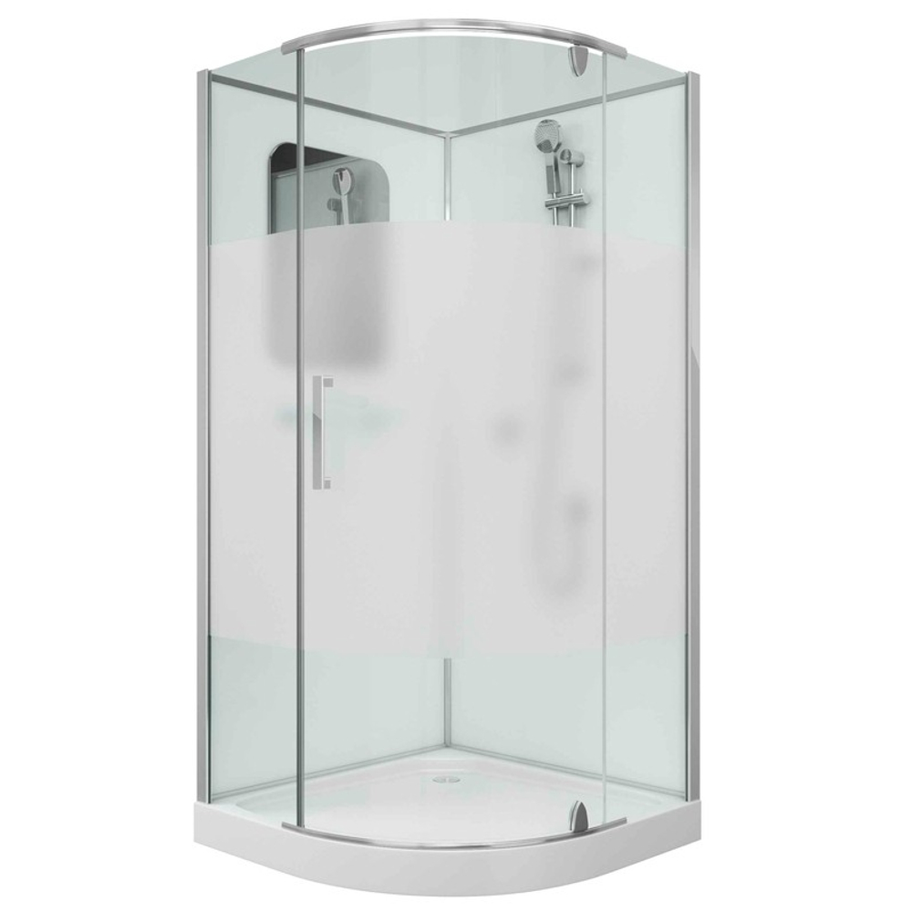 Душевая кабина Grossman Classic GR170 (100х100х205) дверь распашная,4 места