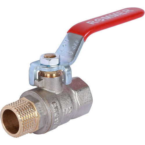 Кран шар. ROMMER 3/4" вн-нар    (рычаг)    5935