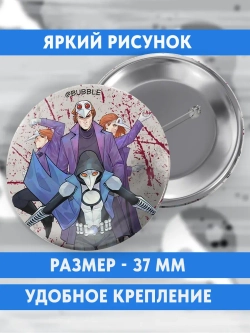 Набор значков Майор Гром / Майор Гром / BUBBLE
