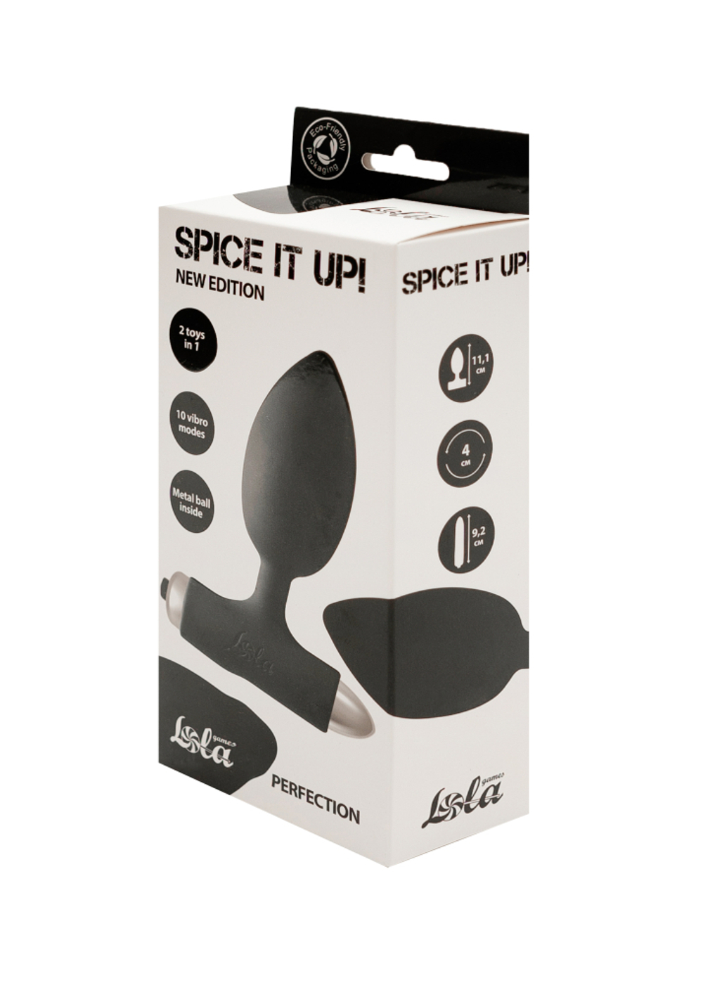 Lola games Spice it up New Edition Perfection - Анальная пробка с вибрацией
