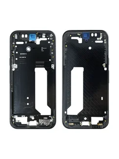 Средняя часть корпуса (рамка) для Google Pixel 10 черная (Obsidian)