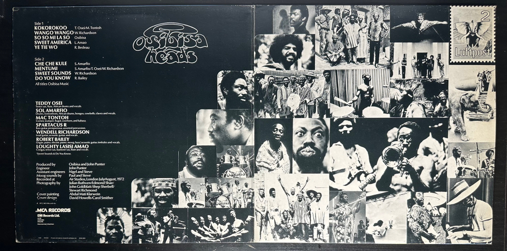 Osibisa ‎– Heads (Англия 1974г.)