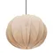 Светильник подвесной texture rib, D48 см, бежевый