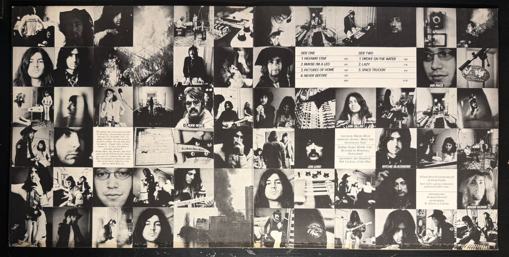 Deep Purple ‎– Machine Head (Англия 1972г.) French Pressing
