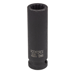 Головка ударная глубокая 15мм (12гр.), 1/2'' RockForce RF-4488515