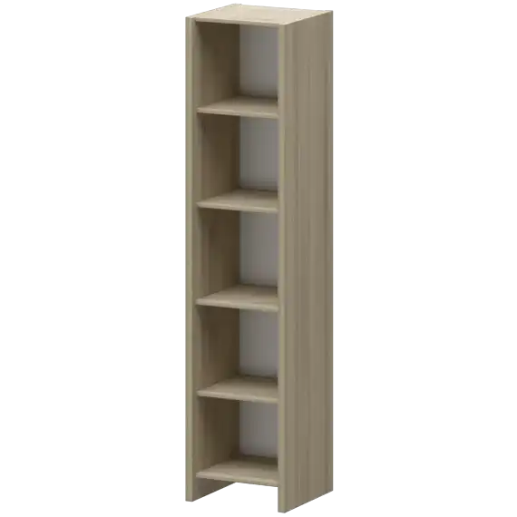Стеллаж узкий КТ-41.38 466x438x1968 Акцент