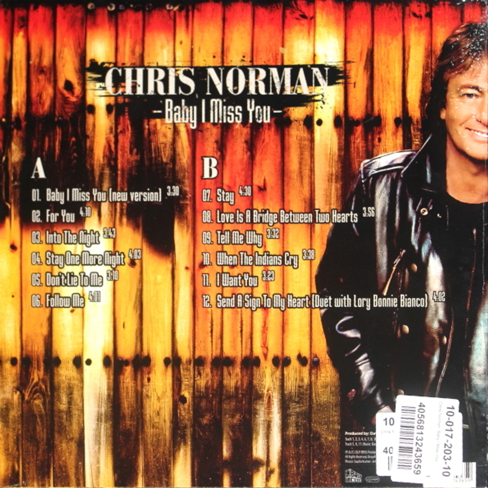 Chris Norman / Baby I Miss You (LP)