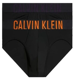 Боксерки теннисные Calvin Klein Intense Power Hip Brief Slip 2P - b-carrot/mysterioso logos