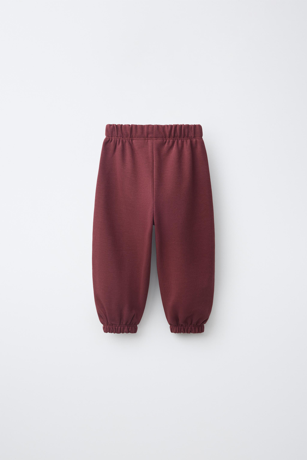 ZARA КОМПЛЕКТ ИЗ ДВУХ ОДНОТОННЫХ ДЖОГГЕРОВ, СЕРЫЙ МЕЛАНЖ