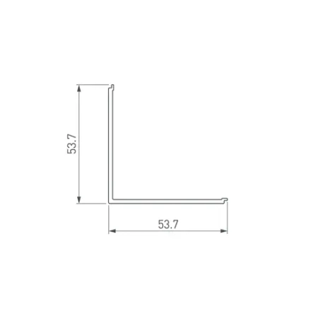 Экран KANT-H55 SQUARE OPAL (Arlight, Пластик)