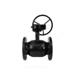 Кран шаровой сталь 09Г2С Ballomax КШТ 61.103 Ду 150 Ру25 фл L=350мм с редуктором BROEN КШТ 61.103.150.Р.25
