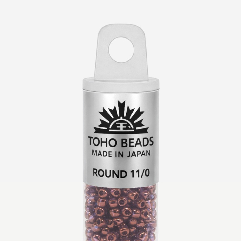 Японский бисер TOHO Round 11/0 (№202), непрозрачный глянцевый