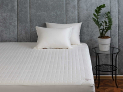 Наматрасник непромокаемый на резинке 180х200х40 German Grass Драйсо Белый (Mattress Cotton Drysoft)