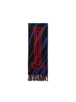 Шарф Column Zebra Wool Scarf