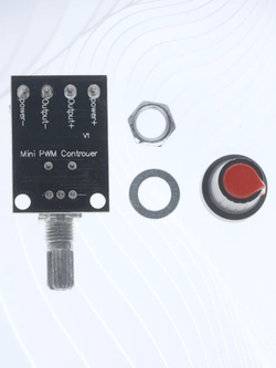 ШИМ PWM регулятор скорости двигателя XK-1074 5-16В, 12В 10А