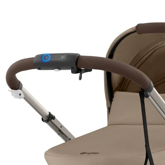 Прогулочная коляска Cybex e-Gazelle S TPE Almond Beige