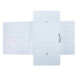 Папка на резинке A5 LRF-07 450 мкм 25 мм, песок, 6 шт, 04-Корги, Лео LRF-07
