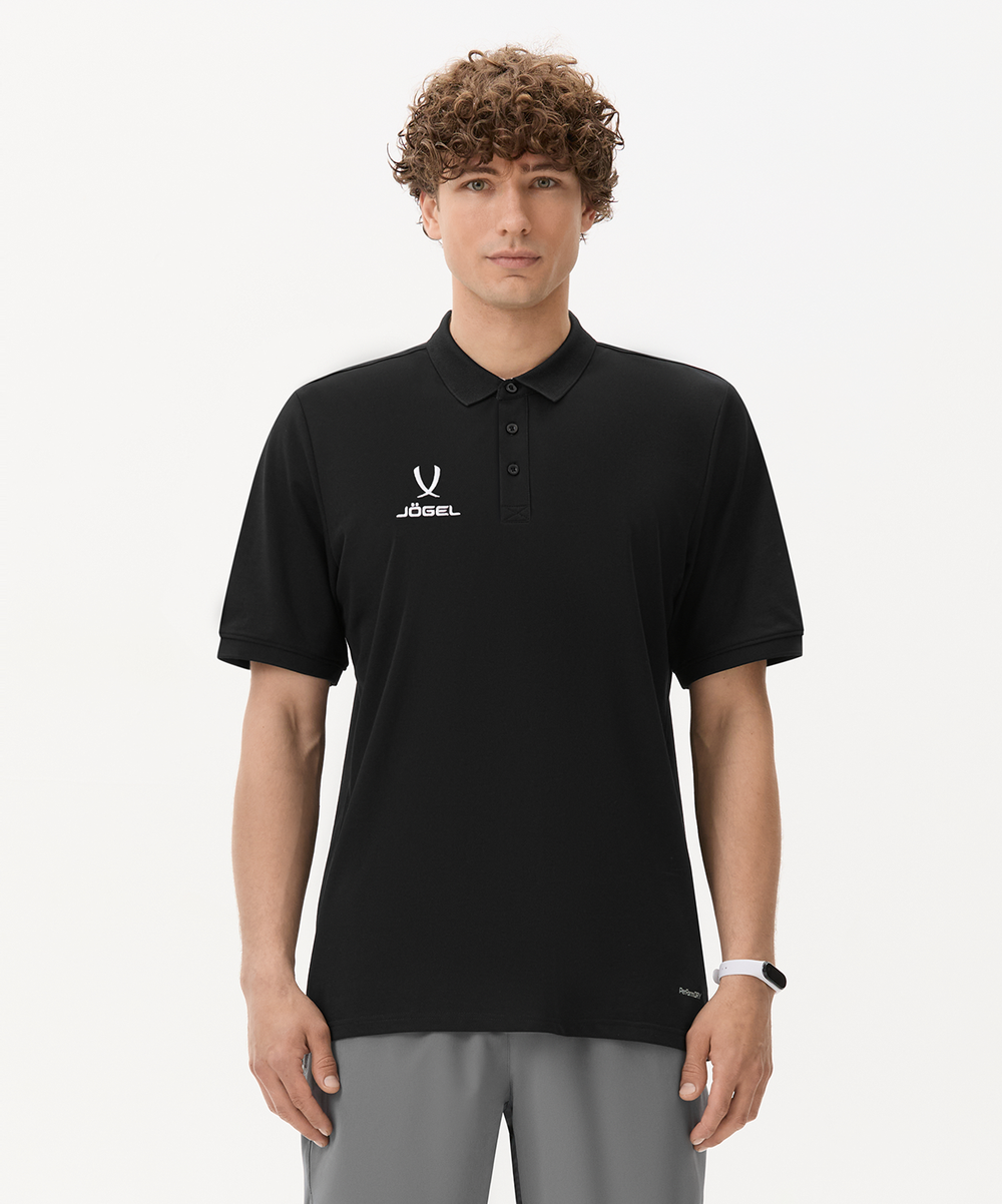 Поло JÖGEL PREMIER PerFormDRY CVC Polo, черный