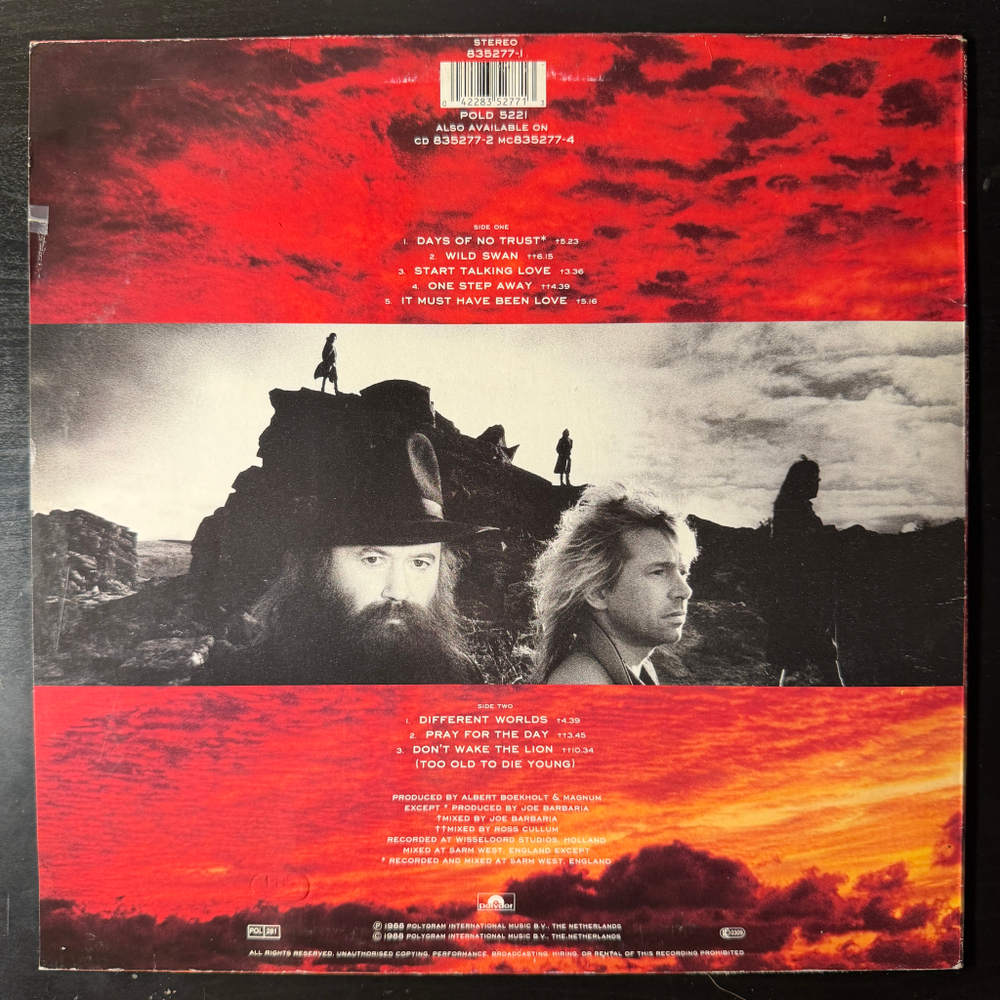 Magnum - Wings Of Heaven (Голландия 1988г.)