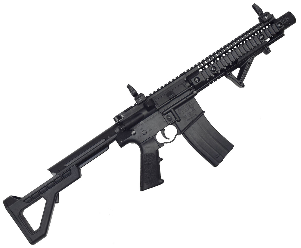 Винтовка пневматическая Crosman DPMS SBR Full Auto 4,5 мм (3 дж)