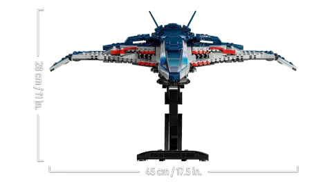 Конструктор LEGO Marvel 76325 Квинджет Мстители: Эра Альтрона