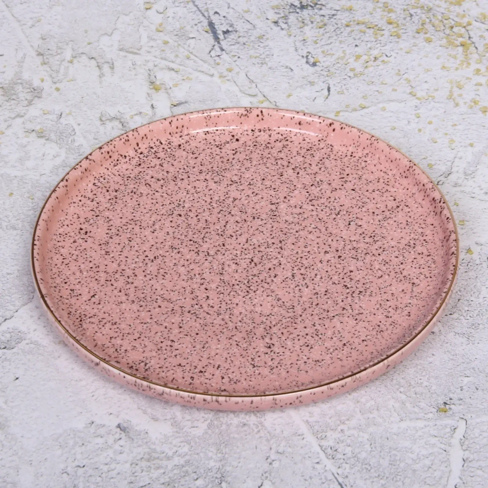 Тарелка керамическая «Pink Stone» 25*2,6см