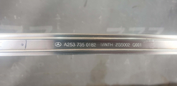 Молдинг двери задней левой Mercedes GLC (X253) 15-нв Б/У Оригинал A2537350182