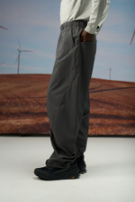 Брюки Nothomme Blue Monte Casual Straight-Leg Trousers "Rock-Face Grey"