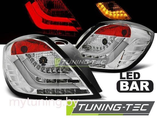 Задние фонари chrome led для Opel Astra H 3D GTC