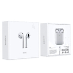 Bluetooth - гарнитура Borofone BW25, TWS вкладыши, BT5.3, 30/350mAh White