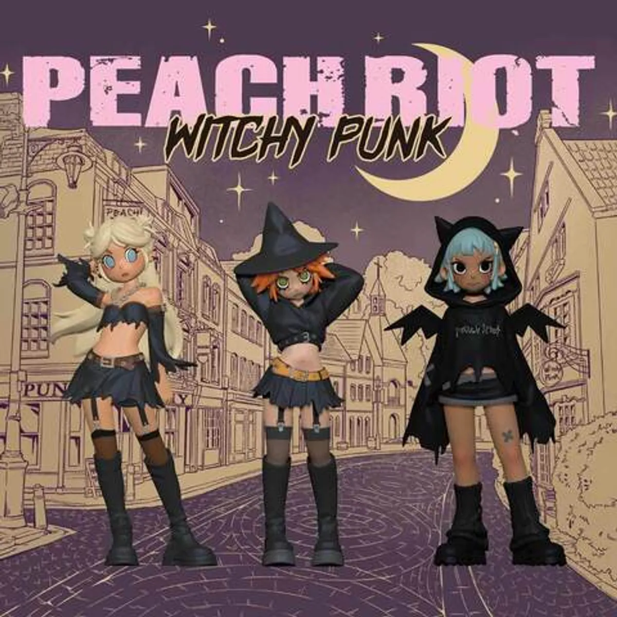 Набор фигурок POP MART Peach Riot: Witchy Punk – купить по