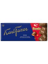 Шоколад молочный Fazer Dumle с мягкой карамелью 180 г