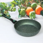 Сковорода «BAROLY» GREEN 26см индукционная каменная крошка, съемная бакелитовая ручка