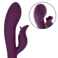 Фиолетовый вибратор-кролик 22,25см California Exotic Obsession Fantasy SE-4385-20-3