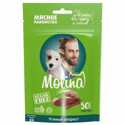 MOLINA Лакомства для собак мелких пород Утиный хворост, 0,05 кг