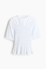 Футболка со сборками - H&M