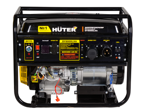 Портативный бензогенератор Huter DY8000LXA