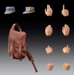 Фигурка Good Smile Company JoJo's Bizarre Adventure: Diamond is Unbreakable Super Action Statue Jotaro Kujo