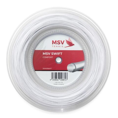 Теннисные струны MSV SWIFT (200 m) - white
