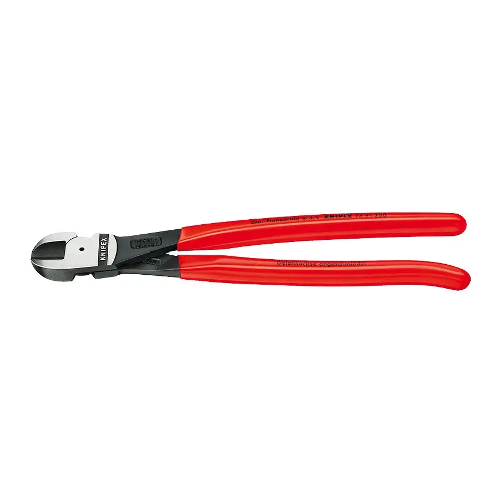 Кусачки боковые повышенной мощности черненые 250 мм Knipex 74 91 250